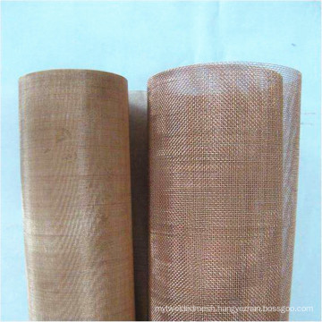 Customized phosphor bronze/brass/red copper wire mesh for filtering